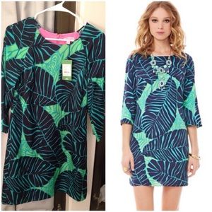 Lilly Pulitzer Under the Palms Silk Dress